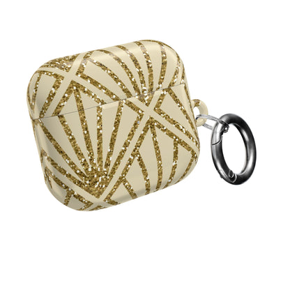 Golden Fan Sparkle - AirPods Case
