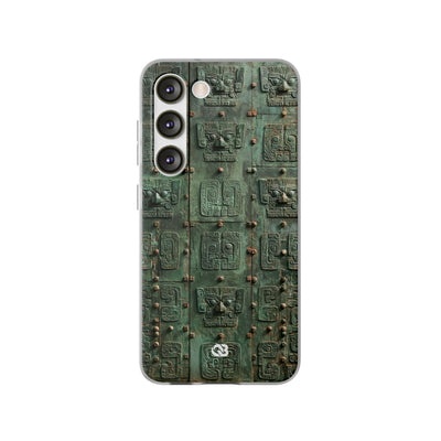 Dynastic Bronze Relief · Lite Phone Case for Samsung · Green
