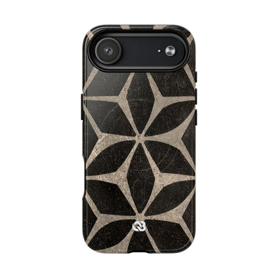 Concrete Mosaic Star · Tough 2.0 Magnetic Phone Case for iPhone · Black