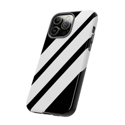 Obsidian White Bars · Tough Telefoncover for iPhone