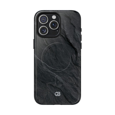 Black Tough 2.0 Magsafe Phone Case for iPhone - Midnight Slate Ridge