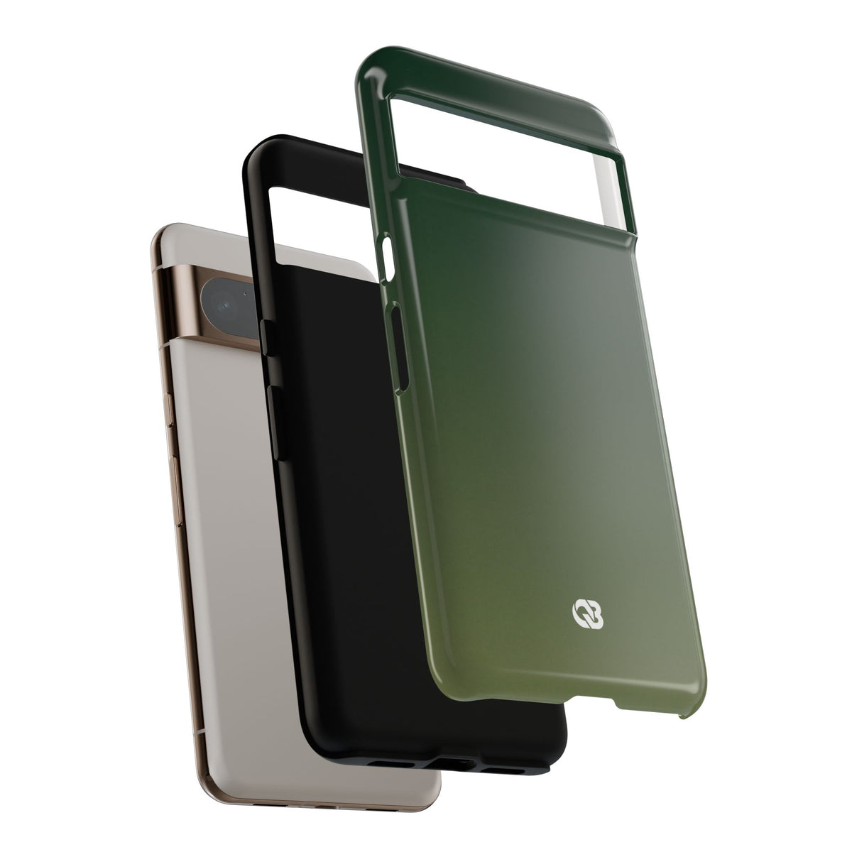 Evergreen Gradient · Tough Phone Case for Pixel ·  Green