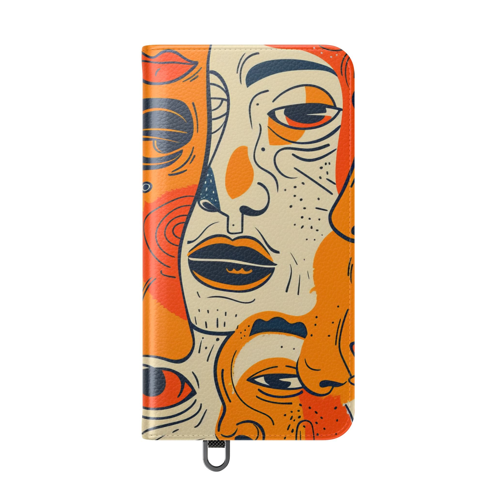 Overlapende ansigter - Samsung S24 Plus Cover - Pung