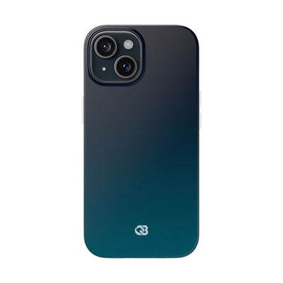 Teal Lite Phone Case for iPhone - Abyss Teal Haze