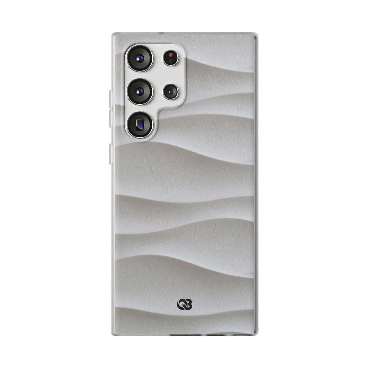 Sculpted Dune Relief · Lite Phone Case for Samsung · White
