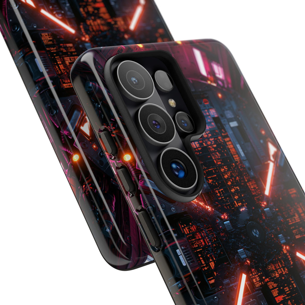Cybernetic Reactor Core · Tough Phone Case for Samsung · Black