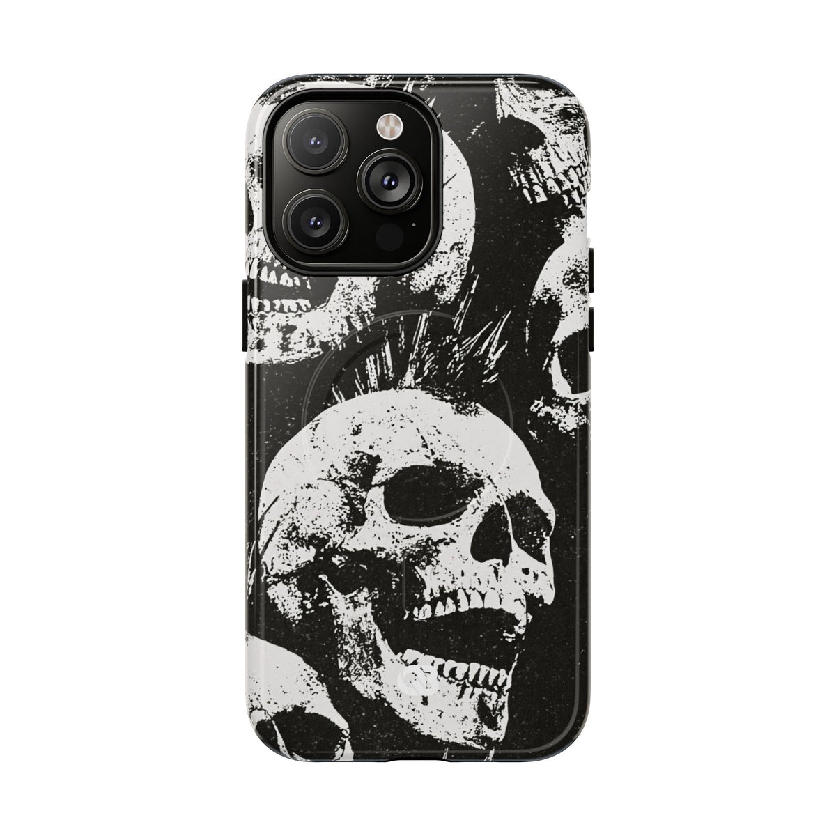 Punk Skull Riot · Tough 2.0 Magnetic Phone Case for iPhone · Black