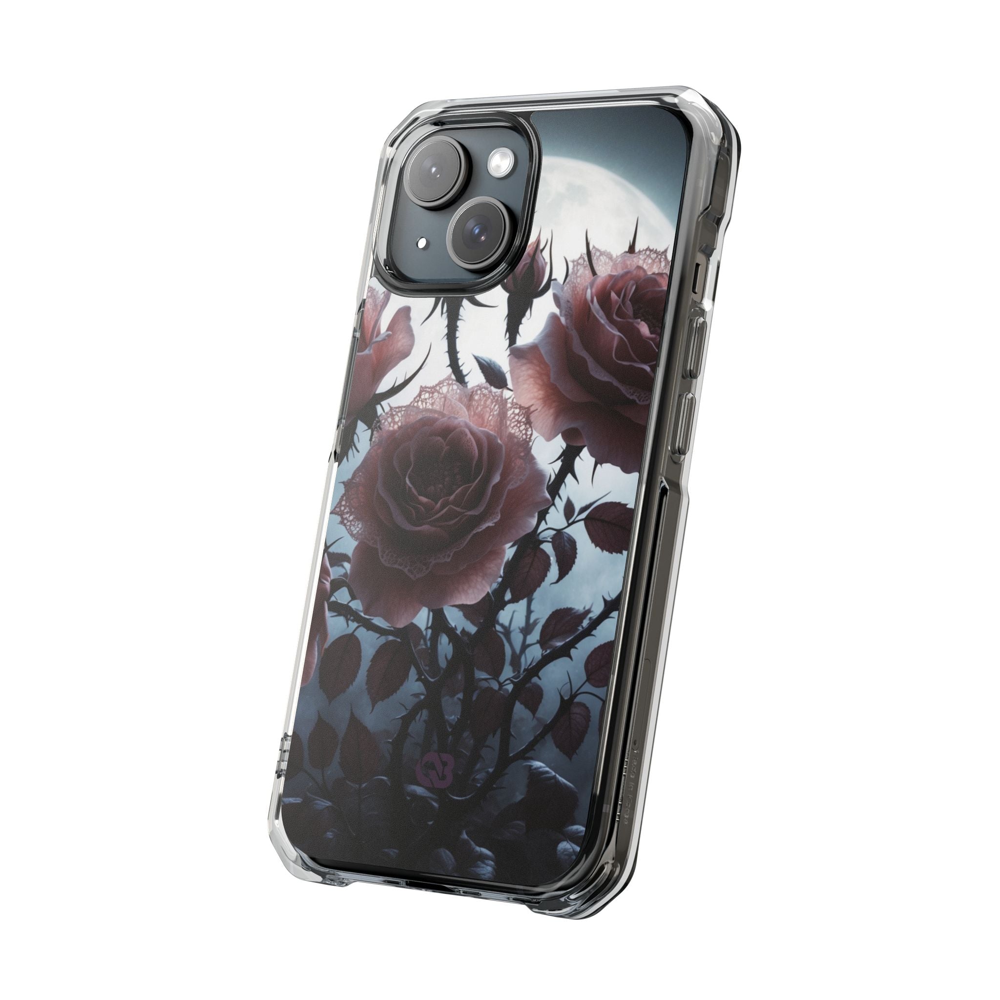 Lunar Lace Petals · Impact Coque de téléphone pour iPhone · Magsafe