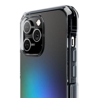 Black Impact MagSafe Phone Case for iPhone - Electric Prism Grain
