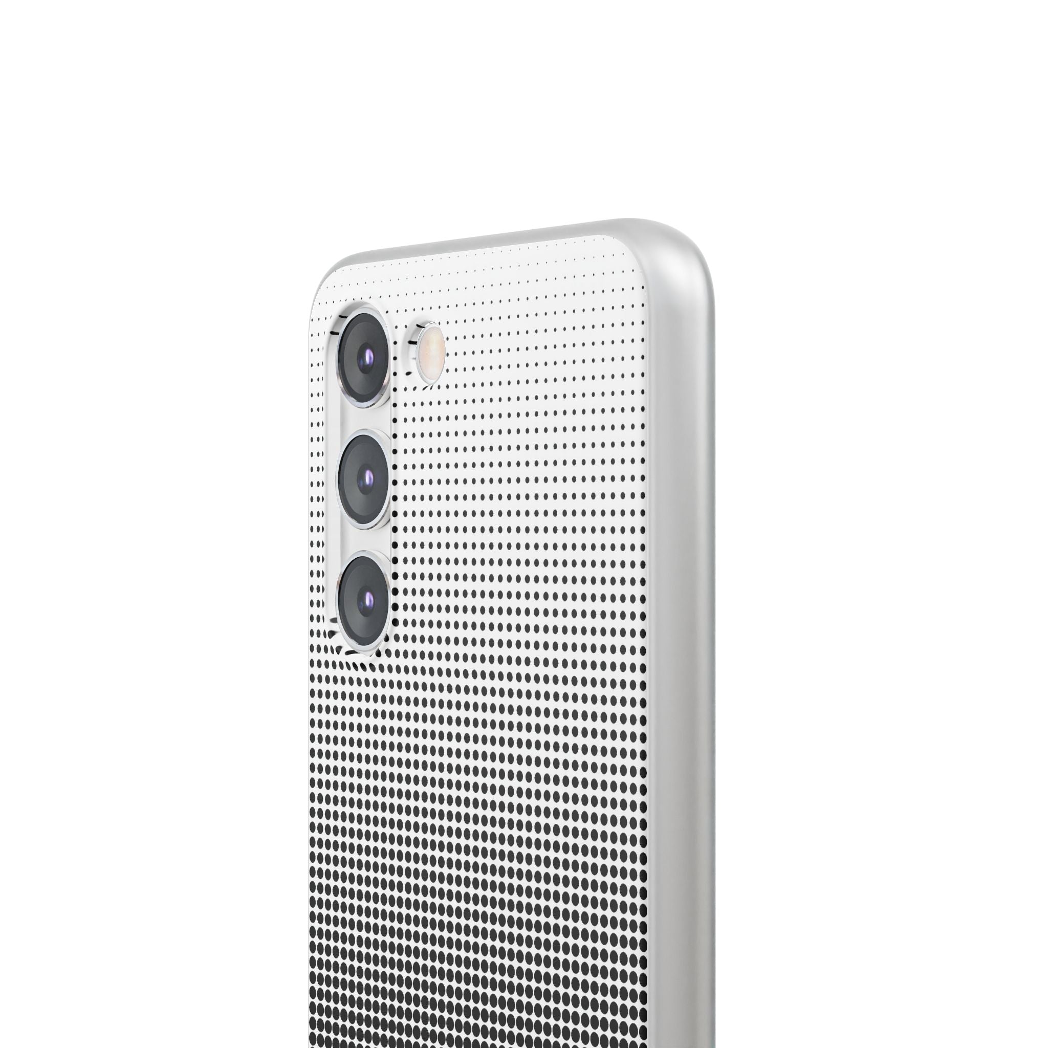 Black Lite Phone Case for Samsung - Obsidian Halftone Flux