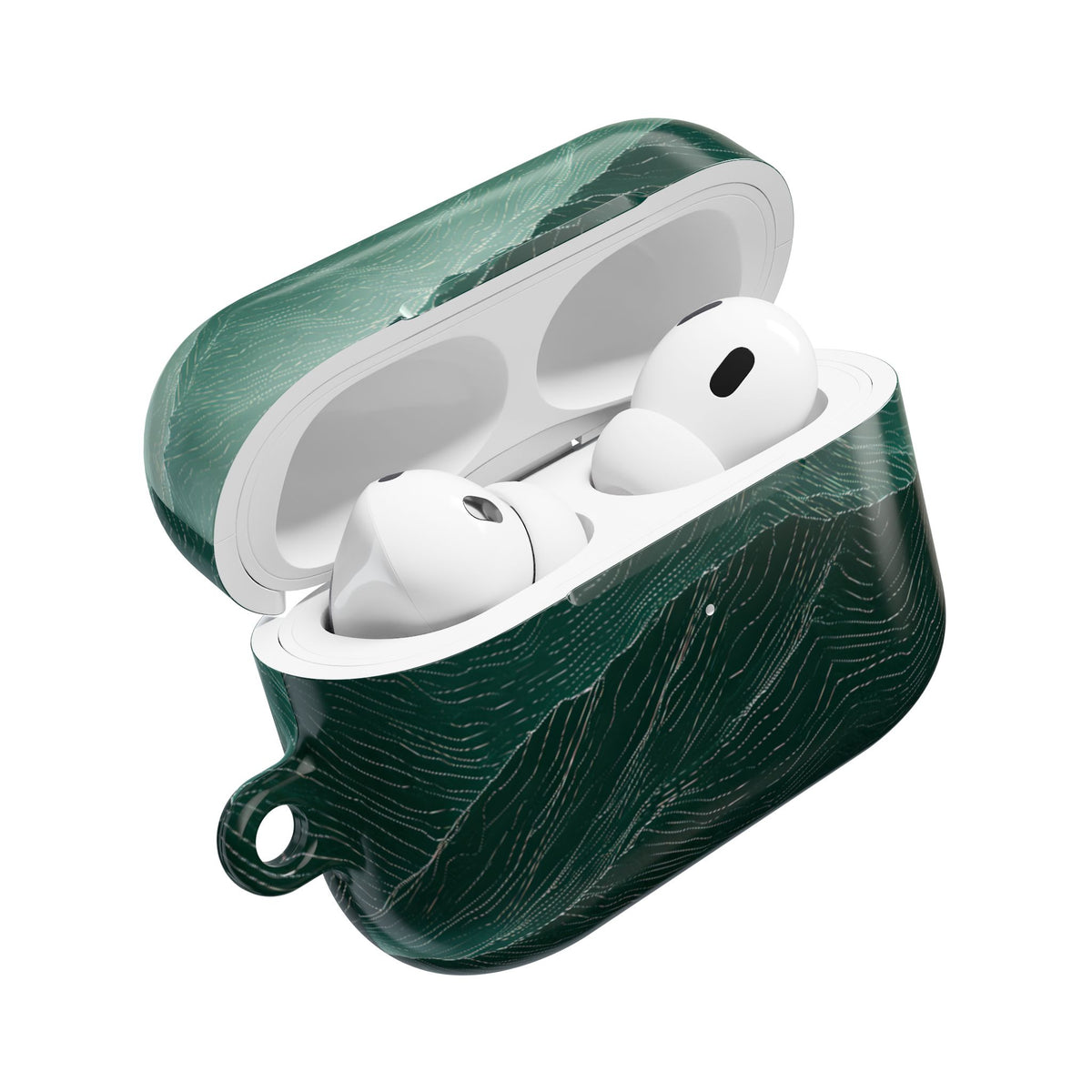 Alpine Mist · Hard Case for AirPods & AirPods Pro · Green