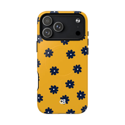 Navy Daisy Mustard · Tough+ Phone Case for iPhone · Magsafe