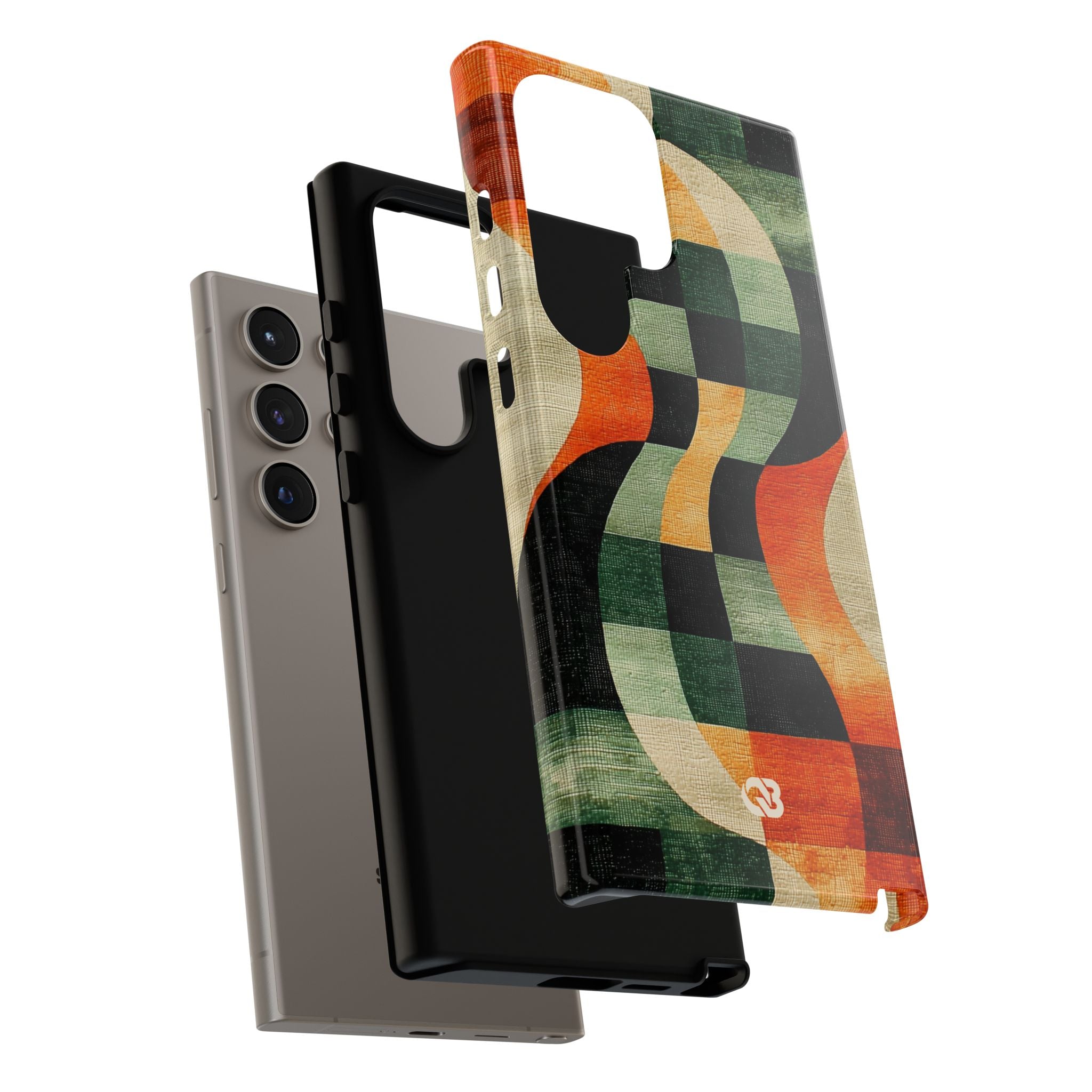 Burnt Orange Curve · Tough Handyhülle für Samsung