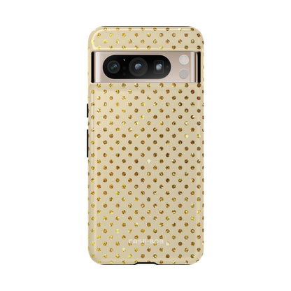 Gold Glitzer Raster Google Pixel 8 Pro Case - Tough