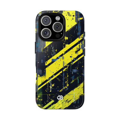 Acid Hazard · Tough Phone Case for iPhone · Yellow