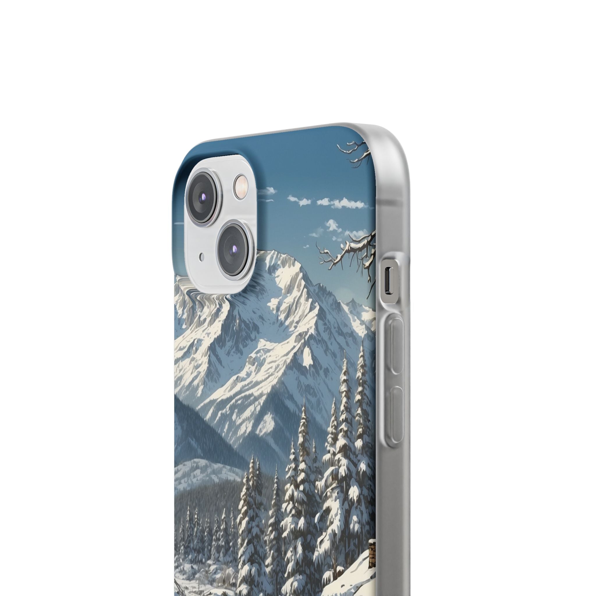 Frozen Ridge Valley · Soft Phone Case for iPhone