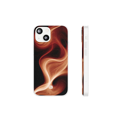 Solar Ember Flow · Lite Phone Case for iPhone ·  Orange