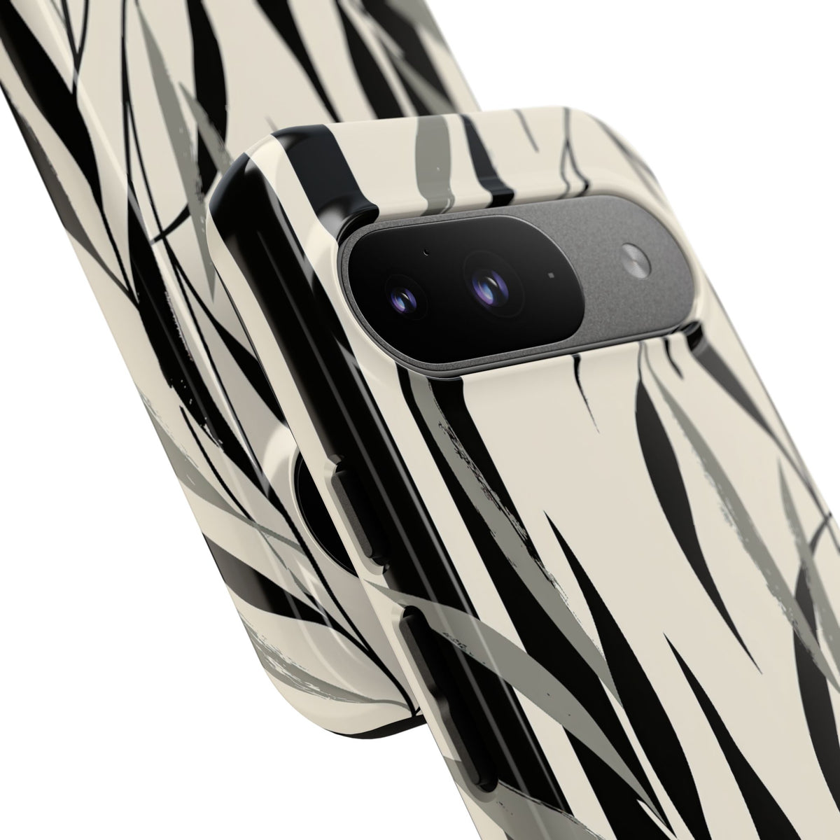 Linear Willow Study · Tough Phone Case for Pixel ·  Beige