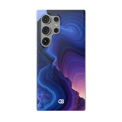 Radiant Strata · Lite Phone Case for Samsung · Blue