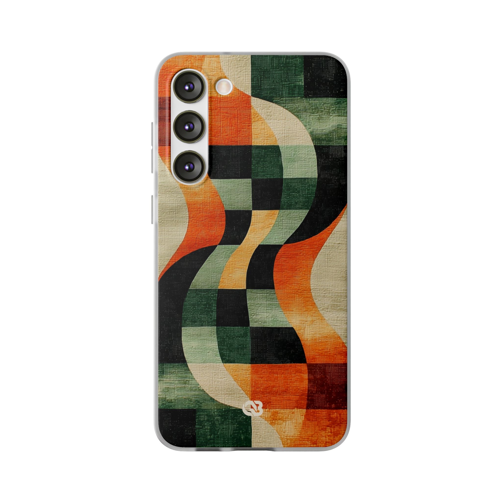 Burnt Orange Curve · Soft Handyhülle für Samsung