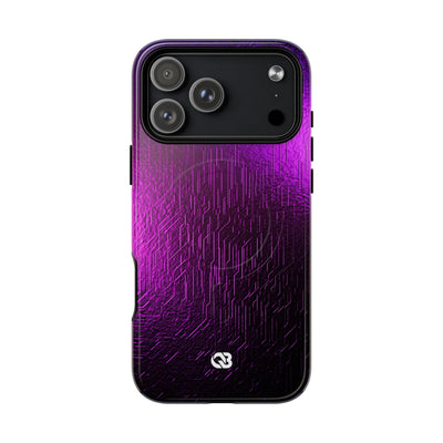 Violet Cyber Circuit · Tough 2.0 Magnetic Phone Case for iPhone · Purple