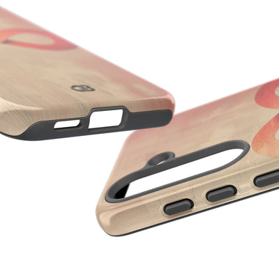 Terracotta Infinity Stroke · Tough Telefoncover til Samsung
