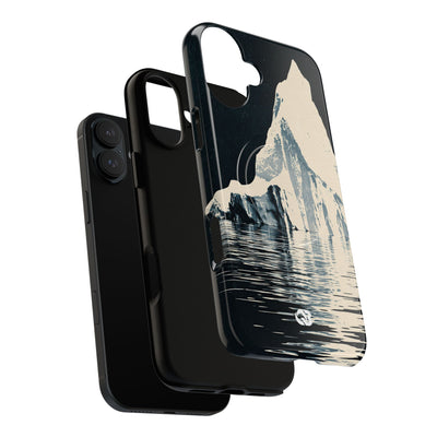 Blue Tough 2.0 Magsafe Phone Case for iPhone - Frozen Navy Monolith