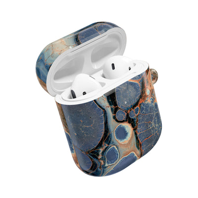 Astral Orb Resonance · Hard Case for AirPods & AirPods Pro · Blue
