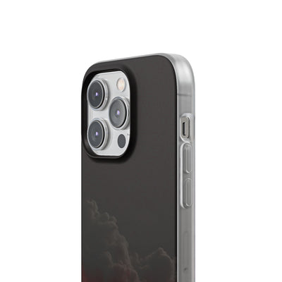 Crimson Fog Void · Lite Phone Case for iPhone ·  Black