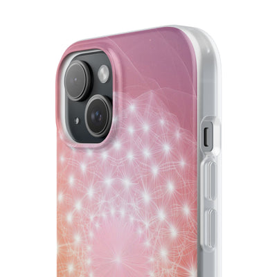 Radiant Stardust Mandala · Soft Phone Case for iPhone