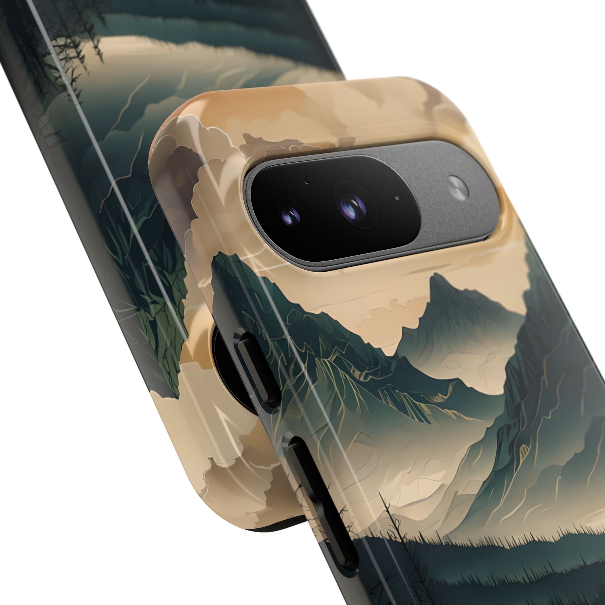 Summit River Dusk · Tough Phone Case for Google Pixel