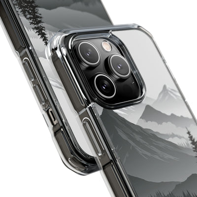 Grey Impact MagSafe Phone Case for iPhone - Granite Ridge Mist