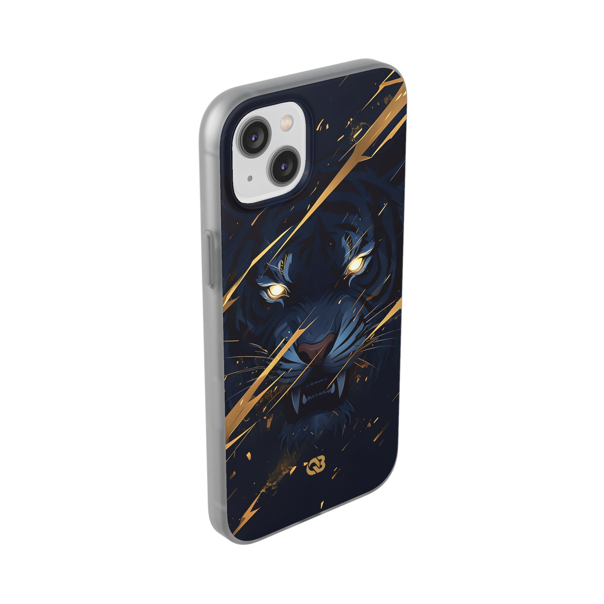Obsidian Gold Predator · Soft Coque de téléphone pour iPhone