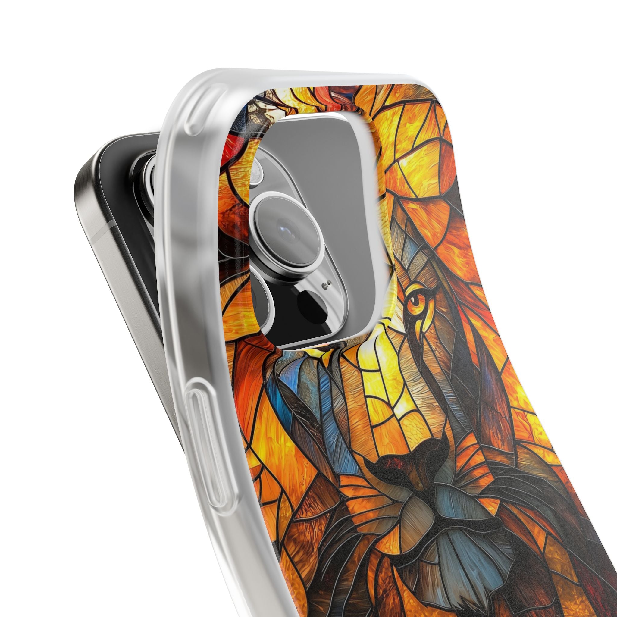 Lion Radiance iPhone 16 Pro Case - Soft