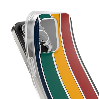 Retro Racing Bars · Soft Phone Case for iPhone