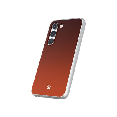 Orange Lite Phone Case for Samsung - Obsidian Ember Fade