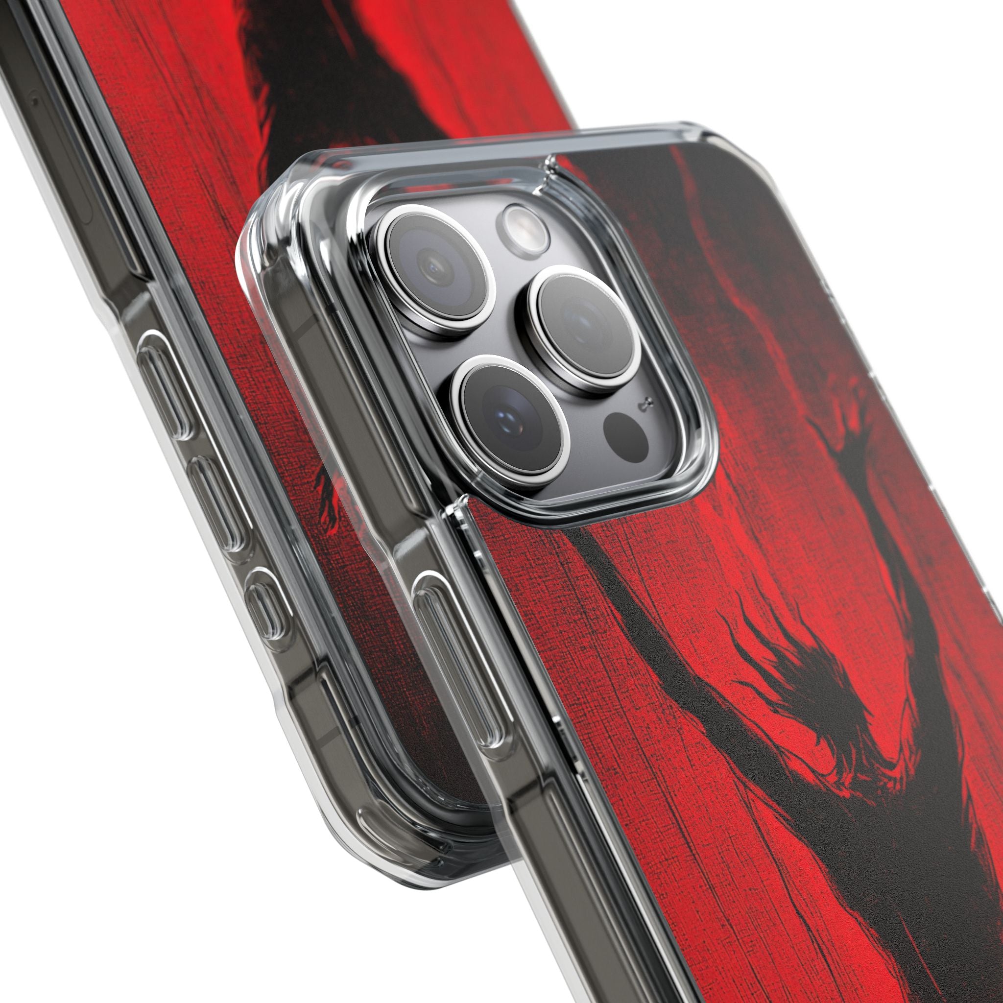 Crimson Shadow Ascent · Impact Custodia per iPhone · Magsafe
