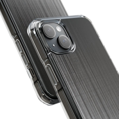 Grey Impact MagSafe Phone Case for iPhone - Static Vertical Dither