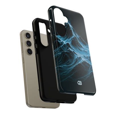 Nordic Frost Peak · Tough Phone Case for Samsung · Blue