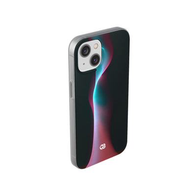 Neon Pixel Flow · Lite Phone Case for iPhone ·  Black