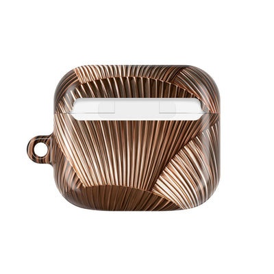 Rose Gilded Fan · Hard Case for AirPods & AirPods Pro · Gold