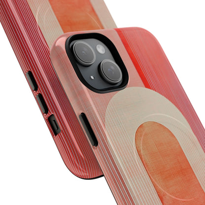 Crimson Arches iPhone 15 Plus Case - Tough+