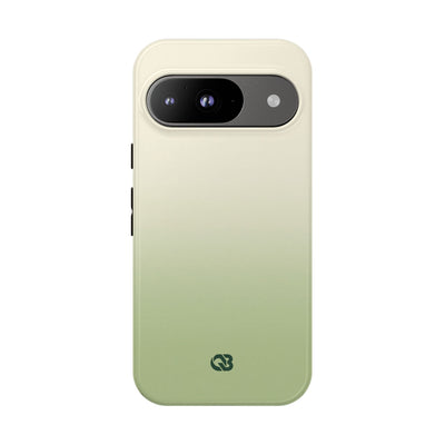 Muted Sage Ombre · Tough Phone Case for Pixel ·  Green