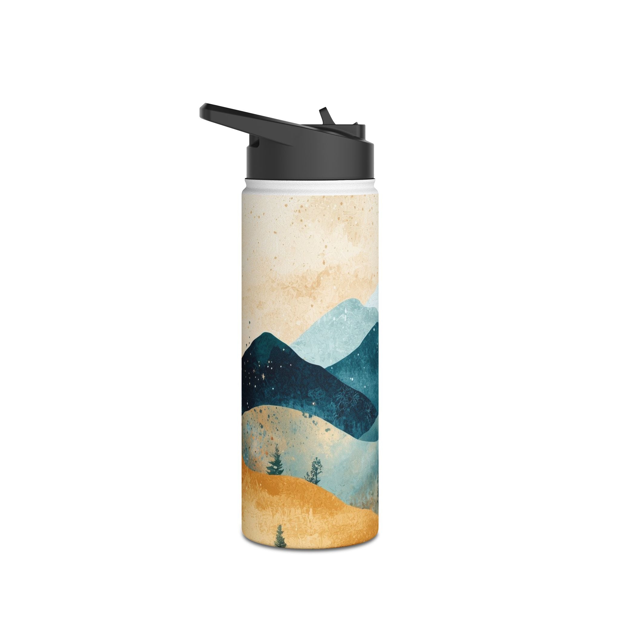Blue Ridge Moon - Stainless Steel Water Bottle