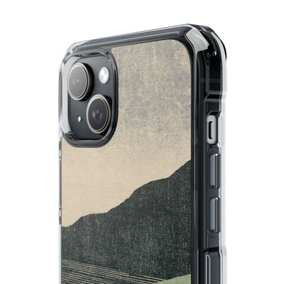Green Impact MagSafe Phone Case for iPhone - Moss Ridge Grain