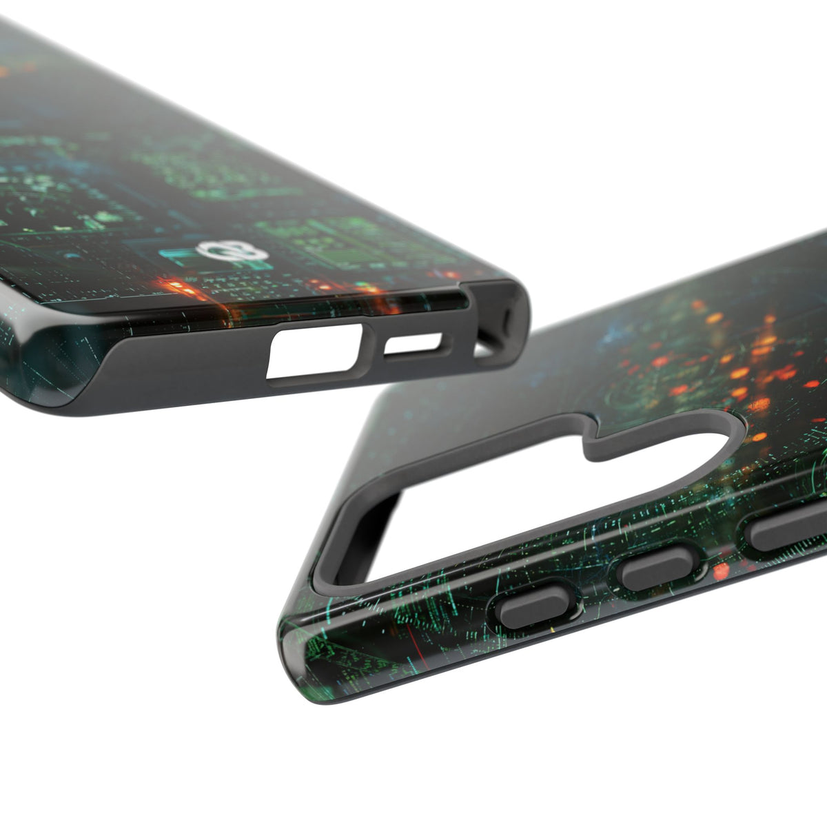 Tactical Avionics HUD · Tough Phone Case for Samsung · Green
