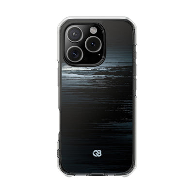 Orbital Horizon · Clear Impact Magnetic Phone Case for iPhone ·  Black