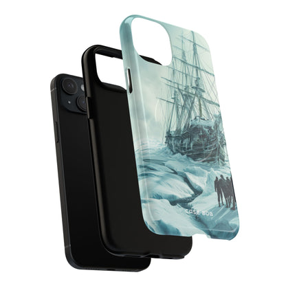 Icebound Ship iPhone 15 Plus Case - Tough+