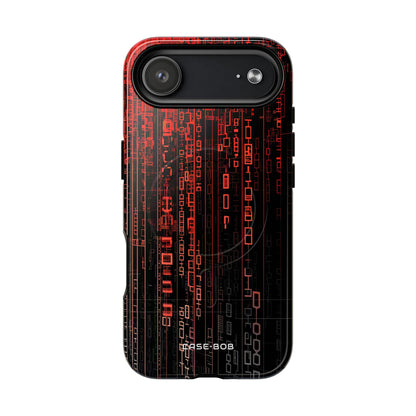 Crimson Glyphs iPhone 17 Air Case - Tough+ - CASE•BOB