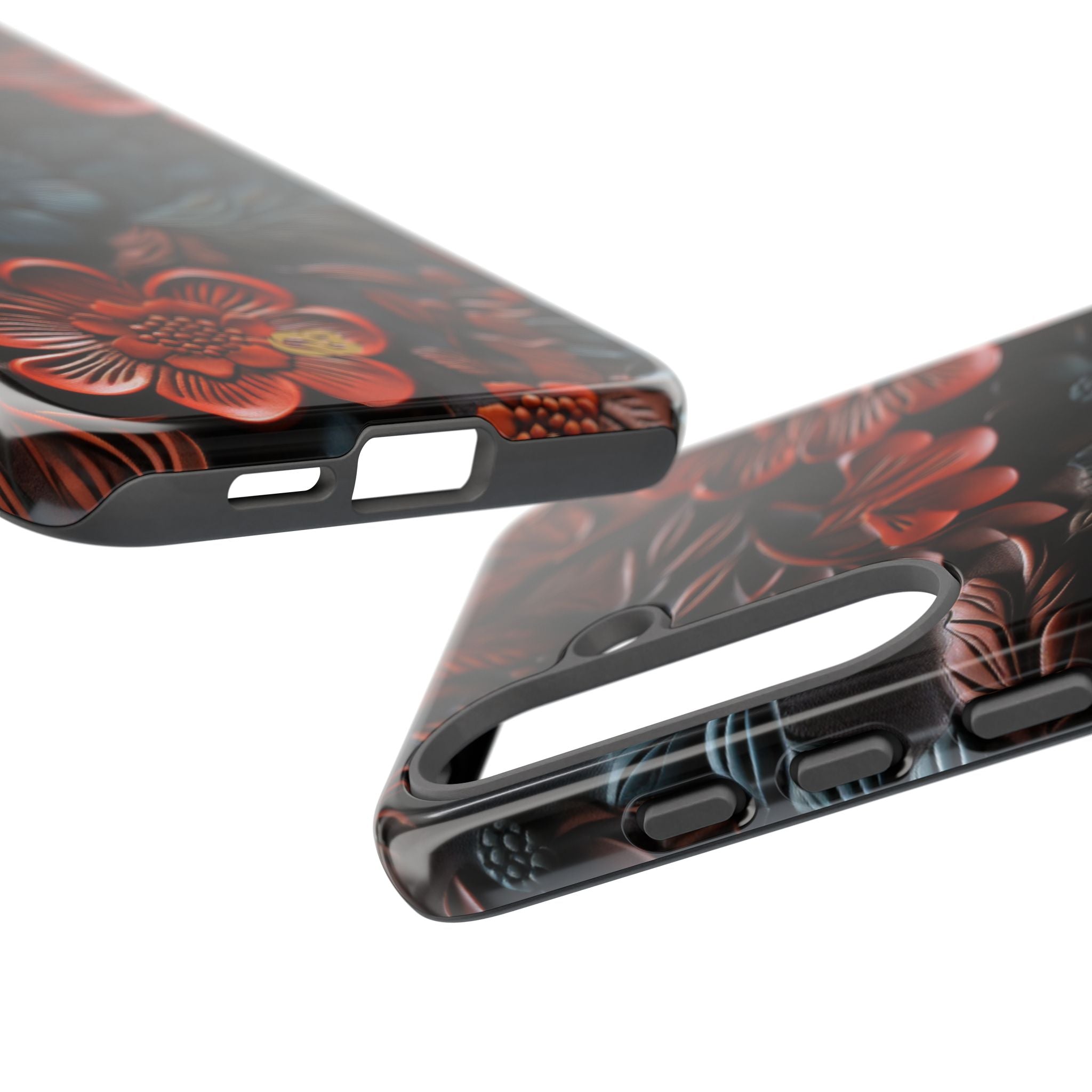 Carved Earth Bloom · Tough Mobilskal för Samsung